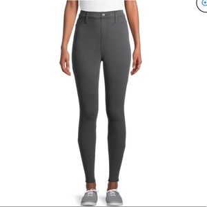 Time and Tru Women’s Fleece Lined Jeggings in Slate Grey